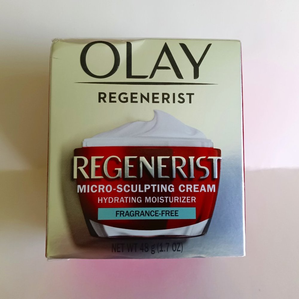 OLAY. Regenerist Micro-Sculpting Cream. Hydrating Moisturizer - 48 g / 1.7 oz